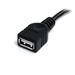 StarTech.com 3 m USB 2.0 verlengkabel A to A zwart M/F