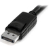 StarTech.com 1m Panel Mount DisplayPort Kabel - 4K x 2K - DisplayPort 1.2 Verlengkabel Male to Female - DP Adapterkabel met DP Connector voor Paneelmontage - DP Extender Kabel