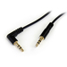 StarTech.com 30cm 3,5mm Slank naar Haaks Stereo Audiokabel M/M