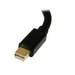 StarTech.com Mini DisplayPort naar DisplayPort Adapter - 4K x 2K UHD Video - Mini DP to DP Convertor - Mini DisplayPort naar DisplayPort 1.2 Adapter - mDP PC/Computer naar DP Monitor/Scherm