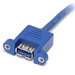 StarTech.com 2-poort Inbouwpaneel USB 3.0 Kabel USB A naar Moederbord Aansluitkabel F/F