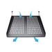 StarTech.com 2U Server Rack Schap - Universele Geventileerde Rack Mount Cantilever Shelf voor 19" Netwerk Kast & Apparatuur - Heavy Duty Staal - Capaciteit 23kg - Diepte 55cm (22”) - Zwart (CABSHELF22V)