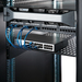 StarTech.com 2U Server Rack Schap - Universele Geventileerde Rack Mount Cantilever Shelf voor 19" Netwerk Kast & Apparatuur - Heavy Duty Staal - Capaciteit 23kg - Diepte 55cm (22”) - Zwart (CABSHELF22V)