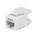 StarTech.com 180° Cat6 Contactbus RJ45 Ethernet Cat6 Wandcontactbus Wit Type 110