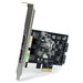StarTech.com 2 Port PCI Express SATA 6 Gbps eSATA Controller Kaart, Dual Port PCIe SATA III Card, 2 Int/2 Ext, SATA III 6Gbps