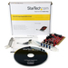 StarTech.com 4 Port PCI SuperSpeed USB 3.0 Adapterkaart met SATA/SP4 Voeding - Quad Port PCI USB 3 Controller Kaart - 5Gbps