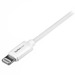 StarTech.com 1 m witte Apple 8-polige Lightning-connector-naar-USB-kabel voor iPhone / iPod / iPad