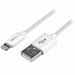 StarTech.com 1 m witte Apple 8-polige Lightning-connector-naar-USB-kabel voor iPhone / iPod / iPad