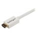 StarTech.com 7m CL3 Rated HDMI Cable met Ethernet, 4K 30Hz UHD High Speed HDMI Kabel, Ultra HD HDMI Kabel voor Wandinstallaties, 10.2 Gbps, HDMI 1.4 Video/Display Kabel, 30AWG, White