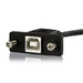 StarTech.com 91 cm lange, Paneel gemonteerde USB-kabel B naar B F/M