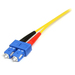 StarTech.com 4 m single-mode duplex glasvezelpatchkabel LC-SC