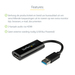 StarTech.com USB 3.0 naar HDMI Adapter - 1080p (1920x1200) - Compacte USB Type-A naar HDMI Display Adapter Converter voor Extra Monitor - Externe Video & Grafische Kaart - Zwart - Enkel Windows