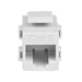 StarTech.com Witte Cat 6 RJ45 Keystone jack-netwerkkoppeling F/F