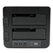 StarTech.com Dual Bay Hard Drive Cloner, Standalone USB 3.2 Gen 1 (5 Gbps) / eSATA naar 2.5/3.5" SATA III HDD/SSD Kloner/Copier, Harde Schijf Duplicator Dock, Hard Disk Copy