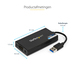 StarTech.com USB 3.0 naar 4K HDMI externe Multi-Monitor grafische videoadapter – DisplayLink gecertificeerd – Ultra HD 4K