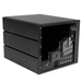 StarTech.com 4-bay Aluminium Trayless Hot Swap Mobile Rack Backplane voor 3,5 inch SAS II/SATA III - 6 Gbps HDD