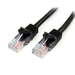 StarTech.com Cat5e patchkabel met snagless RJ45 connectors 1 m, zwart
