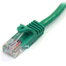 StarTech.com Cat5e patchkabel met snagless RJ45 connectors 3 m, groen