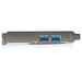 StarTech.com 4-poorts PCI Express USB 3.0 kaart 2 extern, 2 intern SATA-voeding