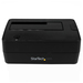 StarTech.com Single Bay USB 3.1 naar SATA HDD Docking Station, USB 3.1 (10 Gbps) Hard Drive Dock, Externe 2.5/3.5" SATA III HDD/SSD Dock Station, Hot-Swap Hard Drive Bay, Top-Loading