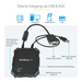 StarTech.com USB 2.0 KVM console - draagbare laptop Crash cart adapter met bestandsoverdracht & video-opname