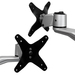StarTech.com Dual monitor arm volledig beweegbaar en one touch verstelbare hoogte stapelbaar