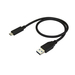 StarTech.com 50cm USB-A naar USB-C Oplaadkabel, Opladen & Sync, USB 10Gbps, USB-A naar USB-C Data Kabel, M/M, Zwart