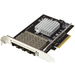 StarTech.com 4 Ports PCI Express 10G SFP+ Netwerkkaart, Intel XL710 Open SFP+ Converged Adapter, PCIe 10 Gigabit Ethernet Server NIC, 10GbE Glasvezel LAN Kaart, Dell PowerEdge HPE ProLiant