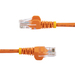 StarTech.com Cat5e Ethernet netwerkkabel met snagless RJ45 connectors UTP kabel 5m oranje