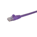 StarTech.com Cat6 netwerkkabel met snagless RJ45 connectoren UTP patchkabel paars 1m