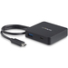 StarTech.com USB C Multiport Adapter, USB-C Travel Dock met 4K HDMI Video, Gigabit Ethernet, USB 3.0 Hub (1x USB-A 1x USB-C), USB Type-C Mini Laptop Docking Station, Thunderbolt 3 Compatibel