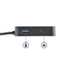 StarTech.com USB C Multiport Adapter, USB-C Travel Dock met 4K HDMI Video, Gigabit Ethernet, USB 3.0 Hub (1x USB-A 1x USB-C), USB Type-C Mini Laptop Docking Station, Thunderbolt 3 Compatibel