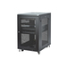 StarTech.com 4 Post 18U Netwerkkast, Vergrendelbare 19" Patchkast voor Computer / AV / IT / Data Apparatuur, Server Rack voor Bureau/Thuis met Wielen & Verstelbare Montagerails