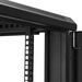 StarTech.com 4 Post 12U Netwerkkast, Vergrendelbare 19" Patchkast voor Computer / AV / IT / Data Apparatuur, Server Rack voor Bureau/Thuis met Wielen & Verstelbare Montagerails