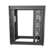 StarTech.com 4 Post 25U Netwerkkast, Vergrendelbare 19" Patchkast voor Computer / AV / IT / Data Apparatuur, Server Rack voor Bureau/Thuis met Wielen & Verstelbare Montagerails