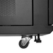 StarTech.com 4 Post 25U Netwerkkast, Vergrendelbare 19" Patchkast voor Computer / AV / IT / Data Apparatuur, Server Rack voor Bureau/Thuis met Wielen & Verstelbare Montagerails