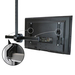 StarTech.com TV Plafondbeugel, Full-Motion Universele Ophangbeugel, VESA Beugel voor Single 32”-75" TVs / Displays, Kantelen/Zwenken, In hoogte verstelbare telescopische paal