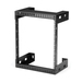StarTech.com 2 Post 12U Heavy-Duty Wandmonteerbare Server Rack, 19" Open Frame Netwerk Rack, 30cm Diep, Data Rack voor IT/AV/Patchpaneel/Computer Apparatuur, Incl Kooimoeren en Schroeven