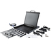 StarTech.com Single Port KVM Rack Console, KVM Switch met 19" LCD Scherm voor Server Rack, Universele 1U LCD KVM Lade met Kabels en Toebehoren, USB Ondersteuning, 50000 MTBF, QWERTY Keyboard