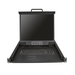 StarTech.com 8 port KVM Rack Console met 1,8m Lange Kabels, Geïntegreerde KVM Switch met 19" LCD Scherm, Universele 1U LCD KVM Console, OSD KVM, Duurzaam 50000 MTBF, USB + VGA Support, QWERTY Keyboard