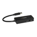 StarTech.com 4 Port USB 3.0 Hub SuperSpeed met Fast Charge, Portable USB 3.2 Gen 1 Type-A Laptop/Desktop Hub, USB Bus Power/Self Powered voor High Performance, Mini/Compact