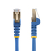 StarTech.com 1m blauw Cat6a Ethernet netwerkkabel shielded (STP) Cat6a patchkabel Cat 6a