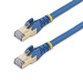 StarTech.com 1m blauw Cat6a Ethernet netwerkkabel shielded (STP) Cat6a patchkabel Cat 6a