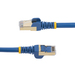 StarTech.com 0,5m blauw Cat6a Ethernet netwerkkabel shielded (STP) Cat6a patchkabel Cat 6a