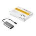 StarTech.com 4 Port USB-C Hub met 3x USB-A & 1x USB-C - SuperSpeed 10Gbps USB Type-C 3.2 Gen 2 Hub - USB Bus Powered - Compacte USB-C naar USB Laptop Adapter Hub - Aluminum - Comp. met TB3