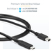 StarTech.com 1 m USB-C naar Mini DisplayPort kabel 4K 60Hz zwart
