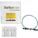 StarTech.com 1m MTP(F)/PC naar MTP(F)/PC OM3 Multimode Glasvezel Netwerkkabel, 12F Type-A, OFNP, 50/125µm LOMMF, 40G Netwerken, Low Insertion Loss, MPO Fiber Patch Kabel