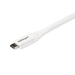 StarTech.com USB-C naar USB-C kabel met 5A/100W Power Delivery - M/M - wit - 2 m - USB 2.0 - USB-IF certificatie