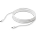 StarTech.com USB-C naar USB-C kabel met 5A/100W PD - M/M - wit - USB 2.0 - USB-IF gecertificeerd - 4 m