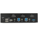 StarTech.com 2 Port DisplayPort KVM Switch, 4K 60Hz, Single Display, Dual Port UHD DP 1.2 USB KVM Switch met Geïntegreerde USB 3.0 Hub & Audio, Dell HP Apple Lenovo, TAA Compliant